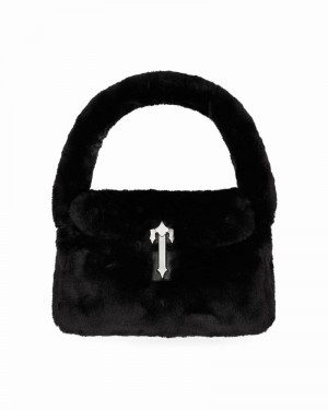 Bolsas Trapstar Cobra T Fur Mujer Negros | VDTNUC-586