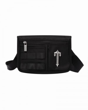 Bolsas Trapstar Excursion T Hombre Negros | VQHGJC-317