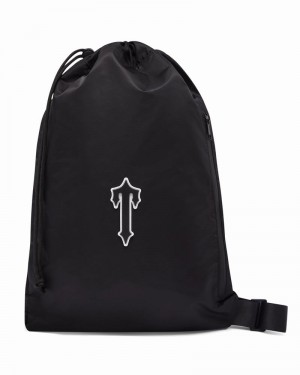 Bolsas Trapstar Irongate Drawstring Hombre Negros | FKARHU-692