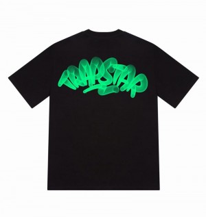 Camiseta Trapstar Colour Blitz Tee Hombre Negros | ZEMWPJ-074