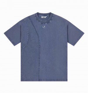 Camiseta Trapstar Constructed Hyperdrive Tee Hombre Azules | HCZBTP-759