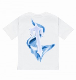 Camiseta Trapstar Decoded Tee Hombre Blancos | CDBGVN-346