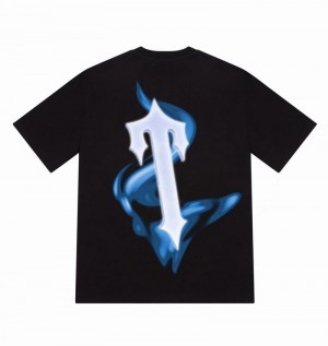 Camiseta Trapstar Decoded Tee Hombre Negros | ECKIPH-380