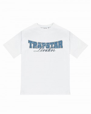 Camiseta Trapstar Drop Out Tee Hombre Blancos | ABEGKN-067