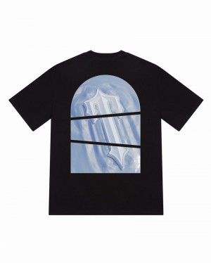 Camiseta Trapstar Freeze Art of War Tee Hombre Negros | QWXHVN-602