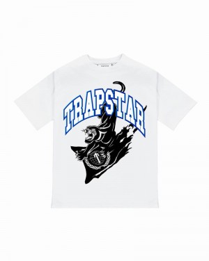 Camiseta Trapstar Global Takeover Tee Hombre Blancos | VJXGBI-531