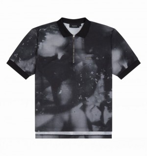 Camiseta Trapstar Irongate Polo Shirt Hombre Grises | GJXVYS-051