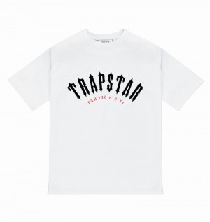 Camiseta Trapstar It’s A Secret Tee Hombre Blancos | EDKCAL-179