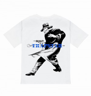 Camiseta Trapstar Last Stand Tee Hombre Blancos | MJAVEQ-928