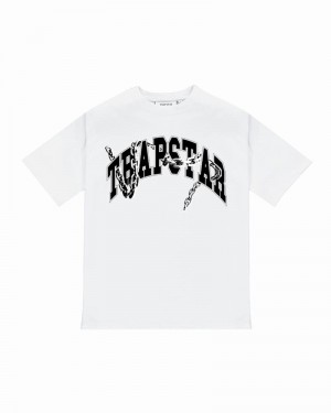 Camiseta Trapstar Links Tee Hombre Blancos | ZGUCLA-762