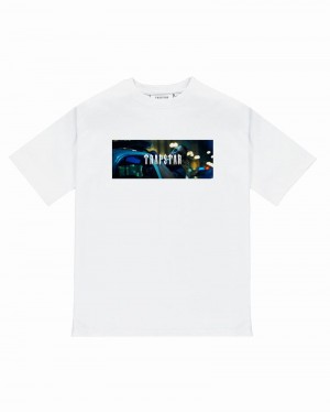 Camiseta Trapstar No F*cks Given Tee Hombre Blancos | VDEKIR-237