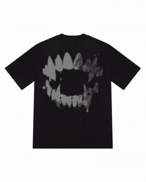 Camiseta Trapstar Often Bitten Tee Hombre Negros | DIEQGN-975