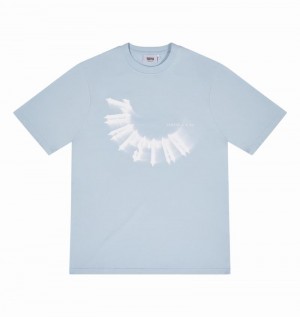 Camiseta Trapstar Reverse Arch Hombre Azules | JOZXHQ-091