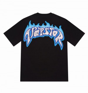 Camiseta Trapstar Trail Blaze Tee Hombre Negros | IJPRKA-937
