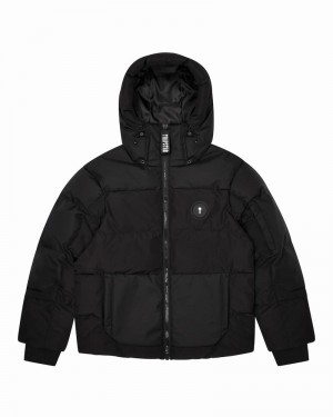 Chamarras Trapstar Decoded AW23 Puffer Hombre Negros | ICHRLW-015