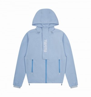 Chamarras Trapstar Decoded Windbreaker Hombre Azules | QISWNL-145