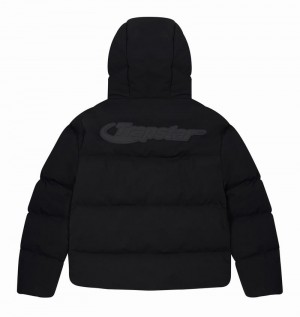 Chamarras Trapstar Hyperdrive Technical Puffer Hombre Negros | ZTFSHM-198