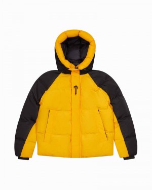 Chamarras Trapstar Irongate Arch Puffer AW23 Hombre Amarillos Negros | TYSXLU-647