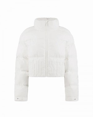 Chamarras Trapstar Irongate Embossed Puffer Mujer Blancos | OHSFTZ-697