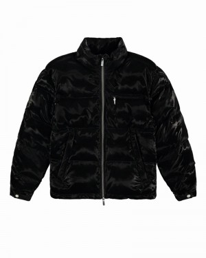 Chamarras Trapstar Irongate T Puffer Hombre Negros | YJEUNZ-854