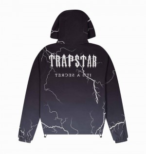 Chamarras Trapstar Irongate T Windbreaker Hombre Negros | MZCOED-879