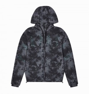 Chamarras Trapstar Pigment Irongate Windbreaker Hombre Negros | VPYOSD-645