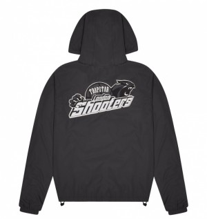 Chamarras Trapstar Shooters Hombre Negros | GEHRCS-843
