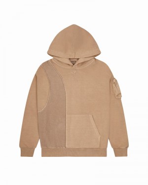 Chandals Trapstar Construct Hyperdrive Hoodie Hombre Cafes | KNVHTI-528