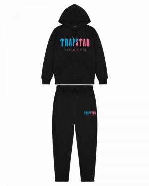 Chandals Trapstar Decoded Chenille Encapuchado Hombre Turquesa Claro | NPXLFH-705