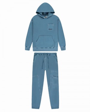 Chandals Trapstar Hyperdrive Rivet Hombre Azules | QUDOYL-679