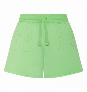 Chandals Trapstar Irongate Arch Applique Corta Mujer Verdes | LOIJRT-370