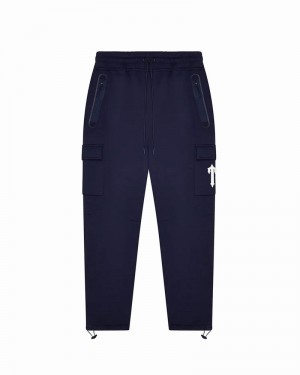 Chandals Trapstar Irongate T Trap Fleece Hombre Azul Marino | HLAYZE-238