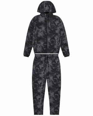 Chandals Trapstar Washed Irongate Hombre Negros | DBXTWV-701