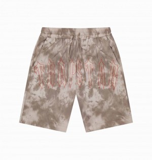 Conjuntos Trapstar Pigment Irongate Shorts Hombre Cafes | UADPZK-513