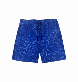 Conjuntos Trapstar Wildcard Swimming Shorts Hombre Azules | TFGAEK-548