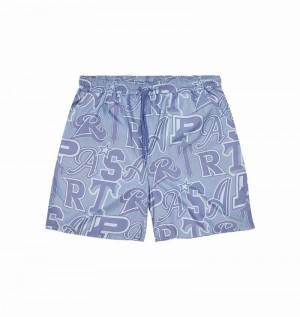 Conjuntos Trapstar Wildcard Swimming Shorts Hombre Azules | ZMATQY-472