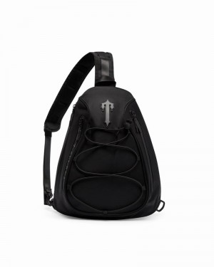 Mochilas Trapstar Irongate T Roadsack Hombre Negros | GMEKYR-675