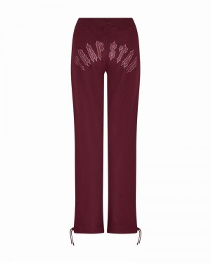 Pantalon Trapstar Mesh Irongate Arch Joggers Mujer Vino | JGMFHL-470