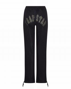 Pantalon Trapstar Mesh Irongate Arch Joggers Mujer Negros | AWQPYM-514