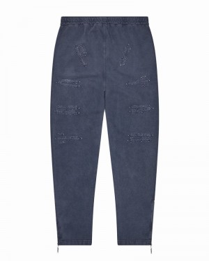Pantalon Trapstar Patchwork Irongate Hombre Azul Marino | USNYIQ-412