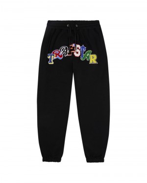 Pantalon Trapstar Wildcard Jogging Hombre Negros | TCNUWG-802