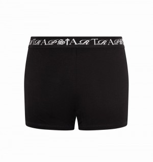 Ropa Interior Trapstar Script Boxer Mujer Negros Blancos | BMTCLU-160