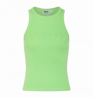 Tops Trapstar Irongate Vest Mujer Verdes | TBVWGI-018
